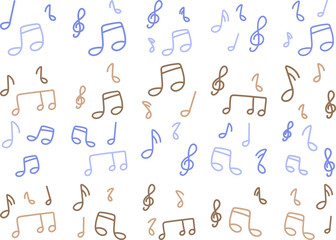 Doodle Music Notes
