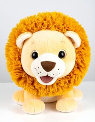 Adorable lion plush toy