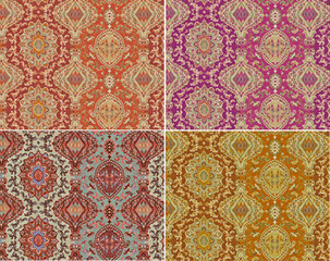 allover paisly design and floral allover and dupatt design with high quality