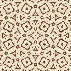 Colorful, abstract, seamless geometric square and triangle pattern