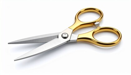Scissors on White Background