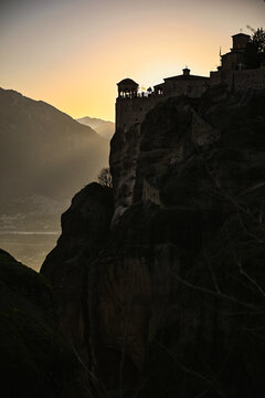 One of the monasteries in Meteora / Greece