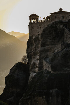 One of the monasteries in Meteora / Greece