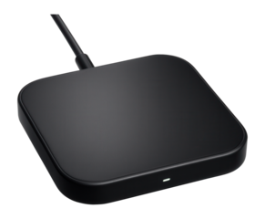 Wireless charging pad with LED indicator