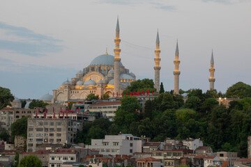 The Süleymaniye Mosque is an Ottoman imperial mosque located on the Third Hill of Istanbul.