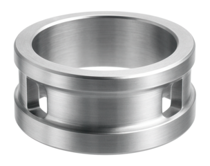 Bicycle hub spacer with aluminum construction