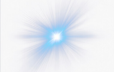 Star blue light shine sparkling starlight flash effect magical glow magic sparkle beam background galaxy night space universe spotlight decoration design beauty celebration explosion transparent isola