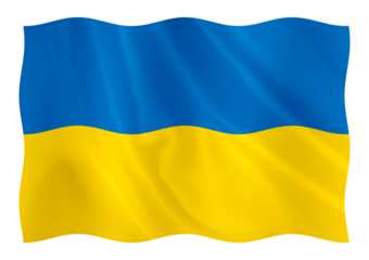 Digital composite. Ukraine flag. ..24th August is Ukrainian Independence Day. ..PNG file..symbol, country, nation, national, День Незалежності України