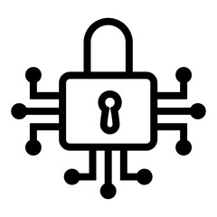 Cyber Security Icon