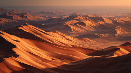 Travel and adventure desert view