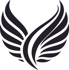 Obraz premium tribal tattoo wings