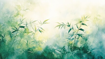 (Masterpiece), (High resolution 8K), (Beautiful watercolor painting), Background material for greeting cards, 