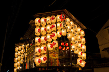 京都の祇園祭　後祭の宵山　北観音山