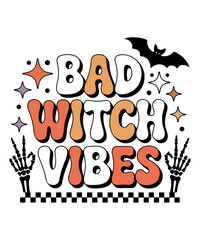 Bad Witch Vibes Halloween Shirt | Cute