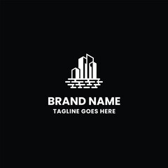 Fototapeta premium Creative Real Estate Logo