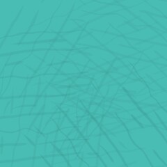 Turquoise Abstract Crisscross Line Pattern Background