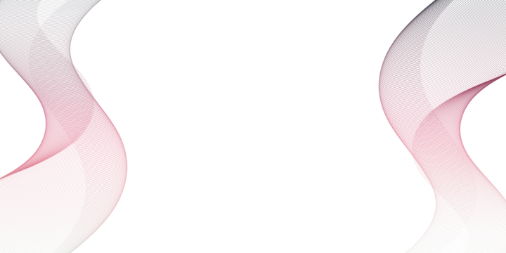 Abstract Flowing Lines Dark Purple Orange Soundwave Transparent Background, Dynamic Waveform Design with Gradient Curves for Digital Art, Music Visuals, and Modern Graphic Projects