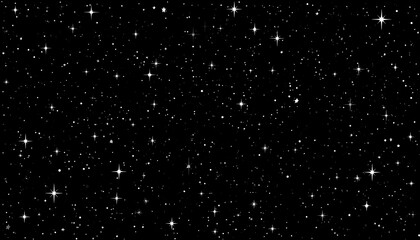 Starry night sky background
