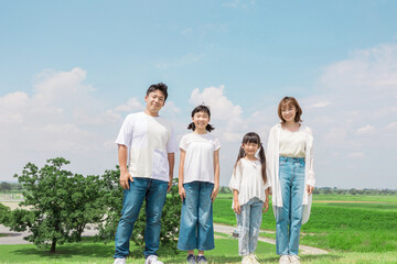 Fototapeta premium 家族イメージ 