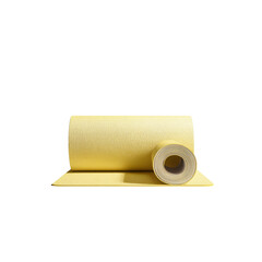 Roll of Pale Yellow Industrial Fabric or Matting