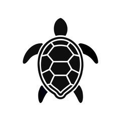 Obraz premium Sea turtle icon. Vector illustration isolated o white background