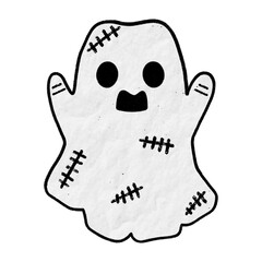 Halloween Ghost sticker and more decorate.
