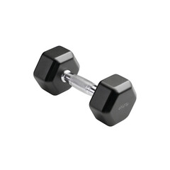 Hex Dumbbell, Studio Shot, Black, Fitness Equipment, Weight Training
