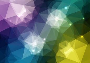Obraz premium Abstract Polygon Background.