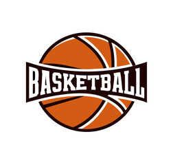 Basketball championship logo, Modern professional basketball logo design.