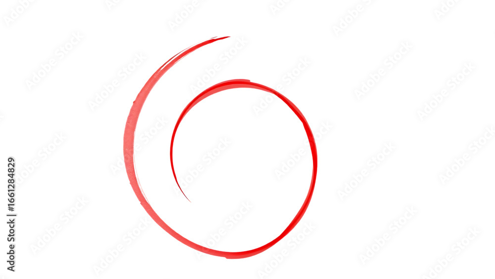 Aufkleber red highlighter circle transparent red highlighter circle on transparent background red hand drawn c