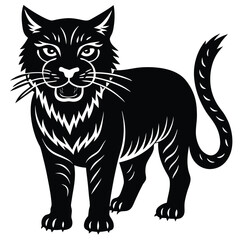 wolf vector animal and grific ai