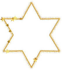 6-point Gold Star