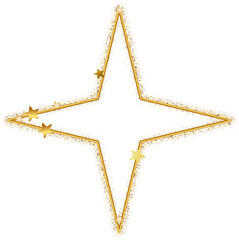 4-point Gold Star