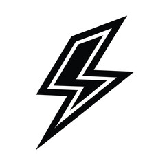 Angular Abstract Lightning Bolt Logo
