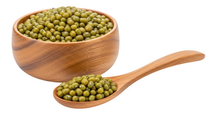 Isolated Mung Beans