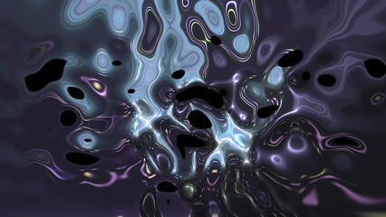 曖昧で幻想的な夢の残像みたいなマーブル模様