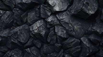 Dark jagged rock wall texture with detailed cracks and crevices
