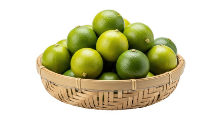 Isolated Limes Piles on Basket