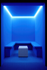 voice creating light sound and texture fills room illuminating every corner