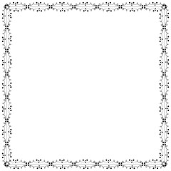 Obraz premium Creative simple vertical border and Frame, Transparent border