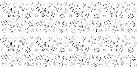 seamless pattern with numbers