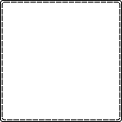 Creative simple vertical border and Frame, Transparent border