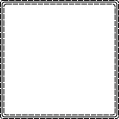 Creative simple vertical border and Frame, Transparent border