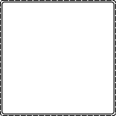 Creative simple vertical border and Frame, Transparent border