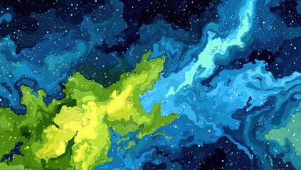 Abstract cosmic landscape