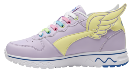 Isolated Winged Sneaker