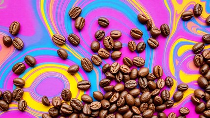 abstract background with butterflies