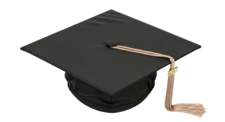 Isolated Graduation Cap