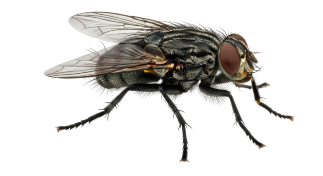 Isolated Fly