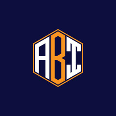 Modern Hexagon Monogram Logo Design – Geometric Lettermark Vector Template